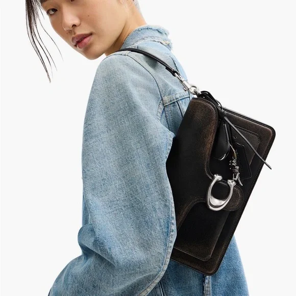 Coach Tabby 26 Loved Leather 2 Way Bag